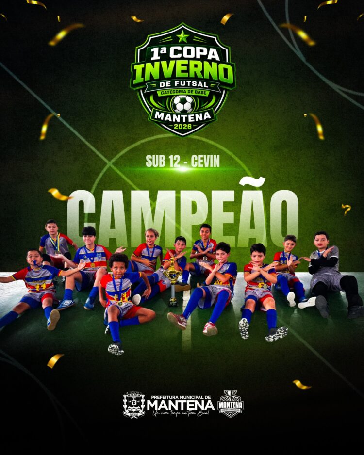 Copa Inverno de Futsal: confira os campeões e vice-campeões de cada categoria