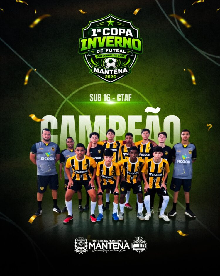 Copa Inverno de Futsal: confira os campeões e vice-campeões de cada categoria