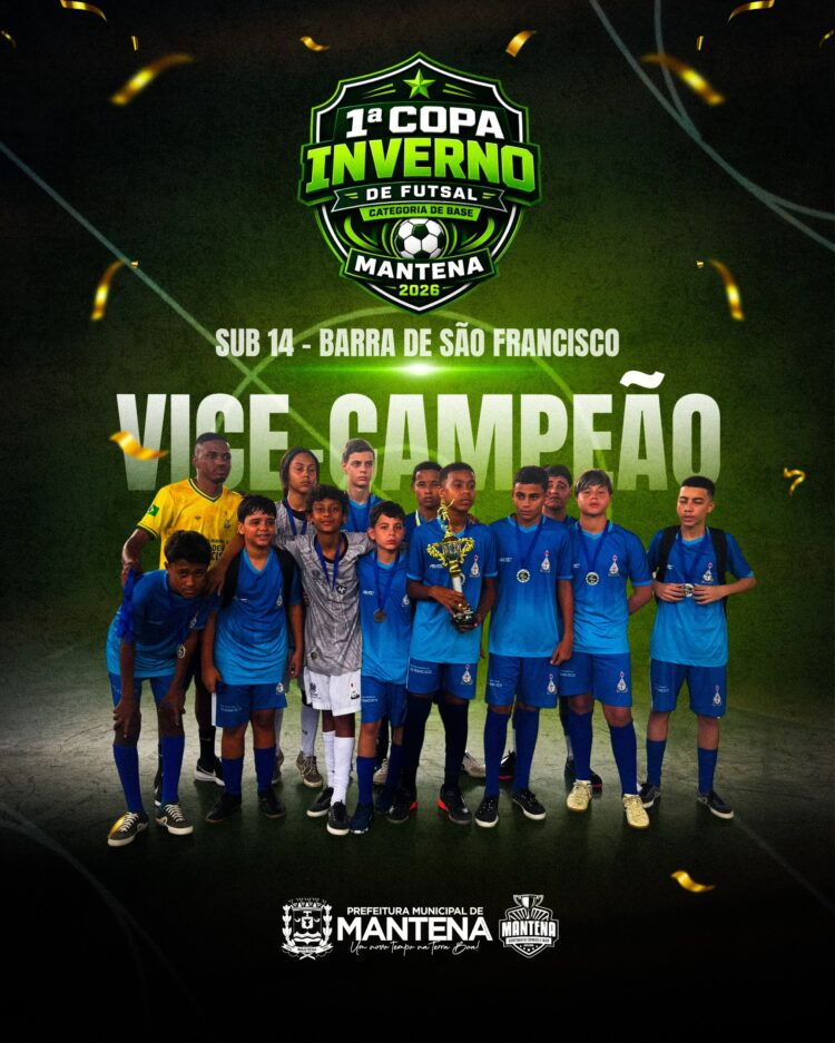 Copa Inverno de Futsal: confira os campeões e vice-campeões de cada categoria
