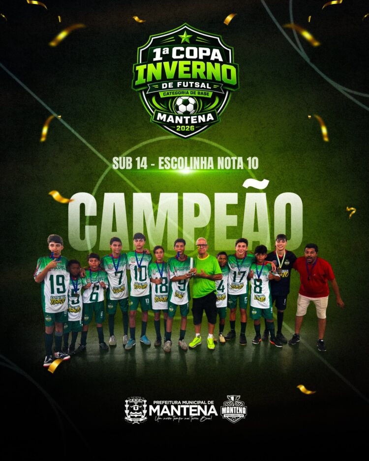 Copa Inverno de Futsal: confira os campeões e vice-campeões de cada categoria