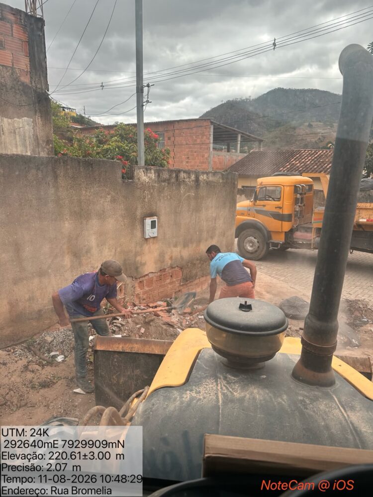 Morada Nova, Boa Esperança e 13 de Junho recebem ação de limpeza e retirada de entulhos