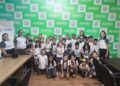 Alunos do 4º e 5º ano do Colégio Assembleiano de Mantena realizam visita técnica à sede da Prefeitura