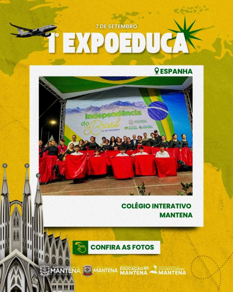 1ª EXPOEDUCA transforma Mantena em um verdadeiro passeio pelo mundo por meio da educação