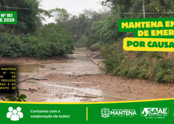Decreto Municipal 151/2026 decreta crise hídrica em Mantena